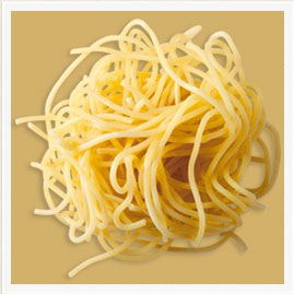 Spaguetti pasta amarilla