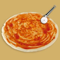 Base pizza retráctil